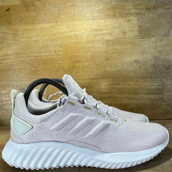 Adidas Alphabounce City Run Womens Size 6.5 Running Shoes Sneakers Light Pink - Picture 1 of 8